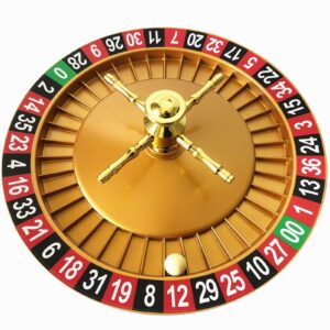 Yuanhe Deluxe Roulette Wheel Set - 18" Casino Grade Roulette Game Set with 2 Balls Pills,Very Smooth Spinning Action,Great for Home Game Night or Professional Use.