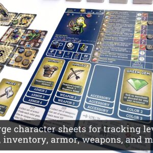 Dungeons and Feelings Board Game | Social and Strategy Hybrid Board Game | Ice Breaker | Story Telling | Question Game | RPG | Adventure | 1st Edition