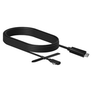 premium 16ft usb 3.2 gen 1 type-c-c cable for oculus quest/oculus quest 2 for gaming on pc(fast charging cord with a 90 degree angled)