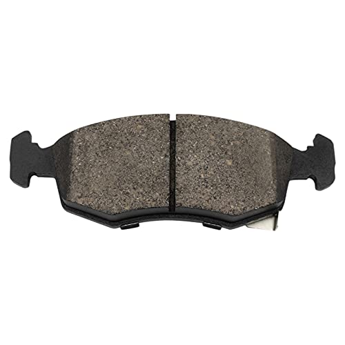 TRQ Front and Rear Brake Pad & Rotor Kit Brake Chemical Kit Brake Pads Brake Rotor Ceramic Solid Premium G-Coated Compatible with 2012-2017 Fiat 500