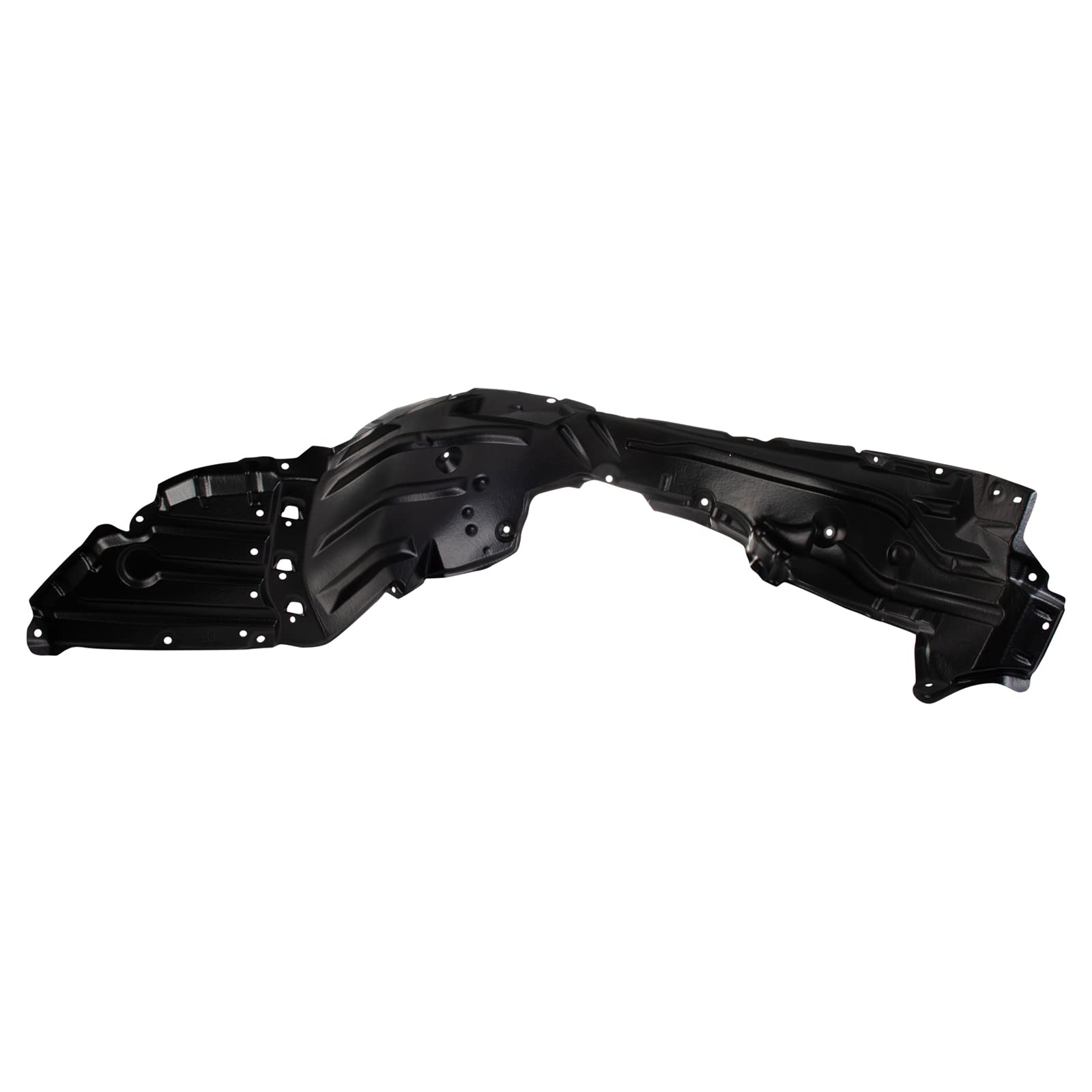 TRQ Front Left Inner Fender Liner Black Drivers Side Compatible with 2020-2022 Toyota Corolla TO1248232