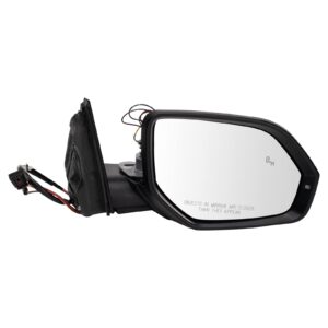 trq right mirror passenger side compatible with 2019-2020 volkswagen atlas vw1321177