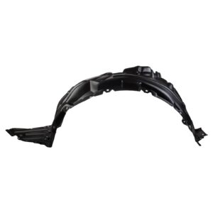 TRQ Front Left Inner Fender Liner Black Drivers Side Compatible with 2020-2022 Toyota Corolla TO1248232