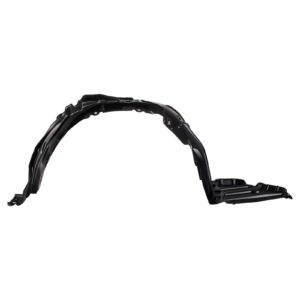 TRQ Front Left Inner Fender Liner Black Drivers Side Compatible with 2020-2022 Toyota Corolla TO1248233