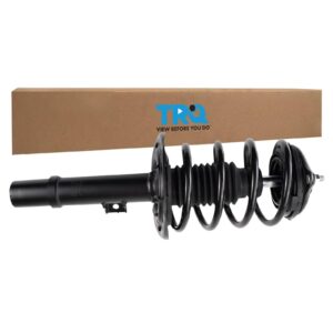 trq front right complete strut & coil spring assembly passenger side compatible with 2016-2021 honda civic 2019-2022 insight