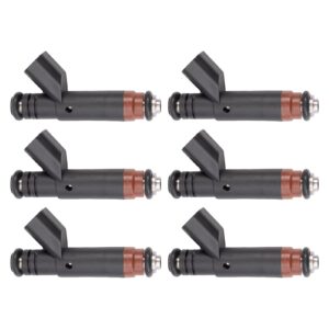 TRQ Fuel Injector Set Compatible with 2004-2008 Ford Escape 2004-2005 Taurus 2005-2008 Mercury Mariner Sable