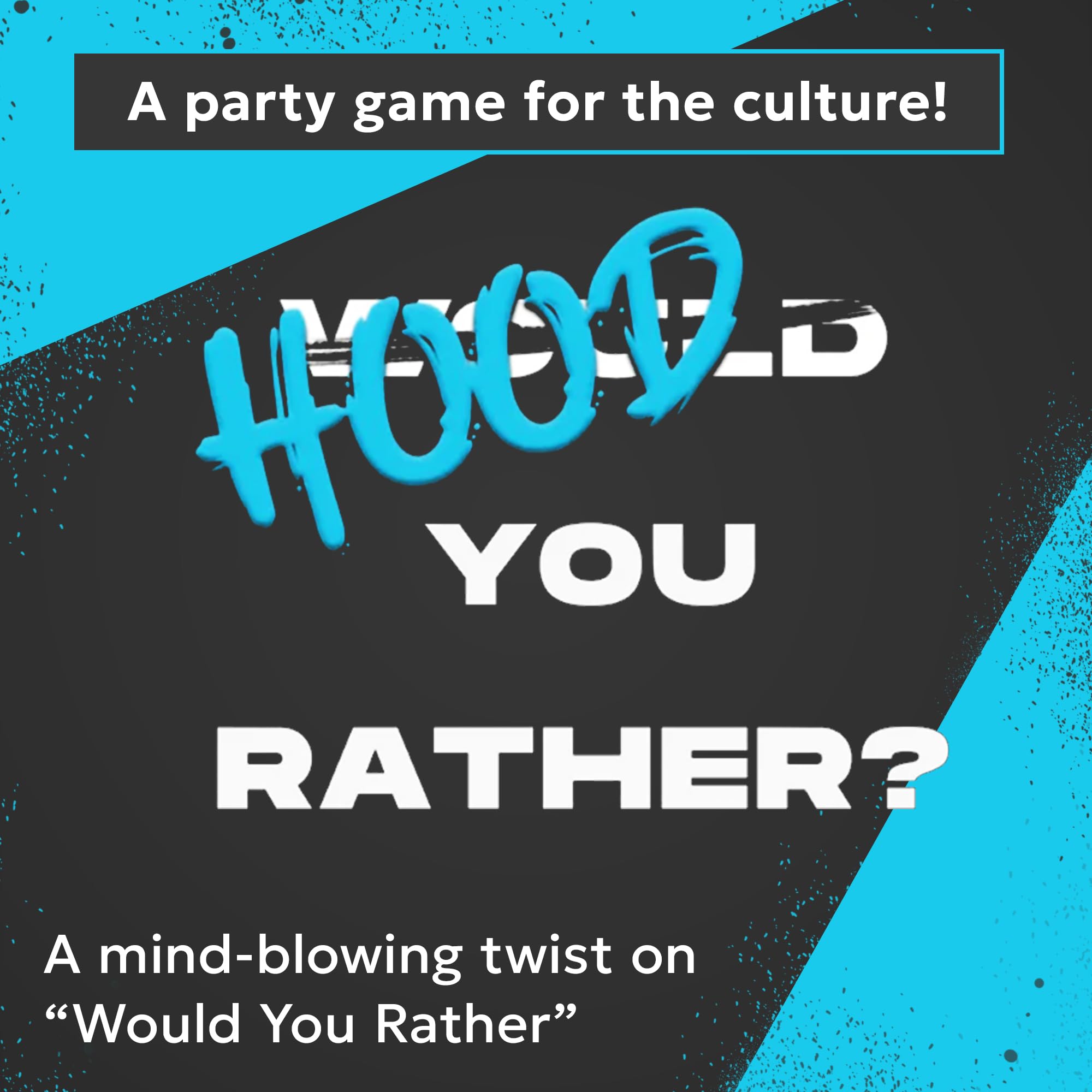 Doin' The Most - Hood You Rather: Urban Black Culture Party. Games for Adults with an Unforgettable Hood Spin on Fun Card Game for Game Night. 200 Mind-Blowing Cards. Ages 17+