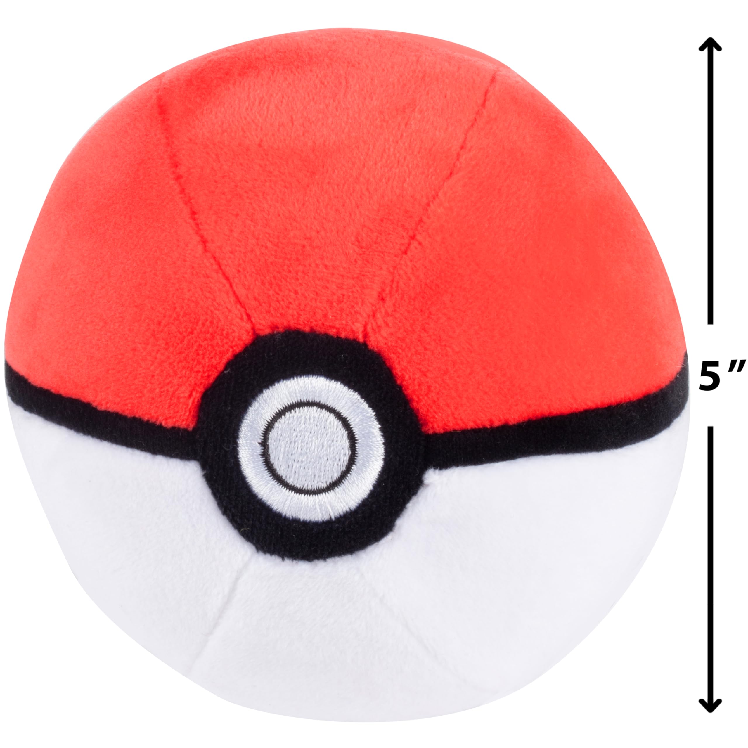 PoKémon Pokéball Plush Assorted Blind Box 2-Pack - Receive 2 of 4 Ball Styles, 5" - Poke, Master, Ultra or Great Ball - Soft Stuffed Toys with Weighted Bottom - Officially Licensed - Gift for Kids