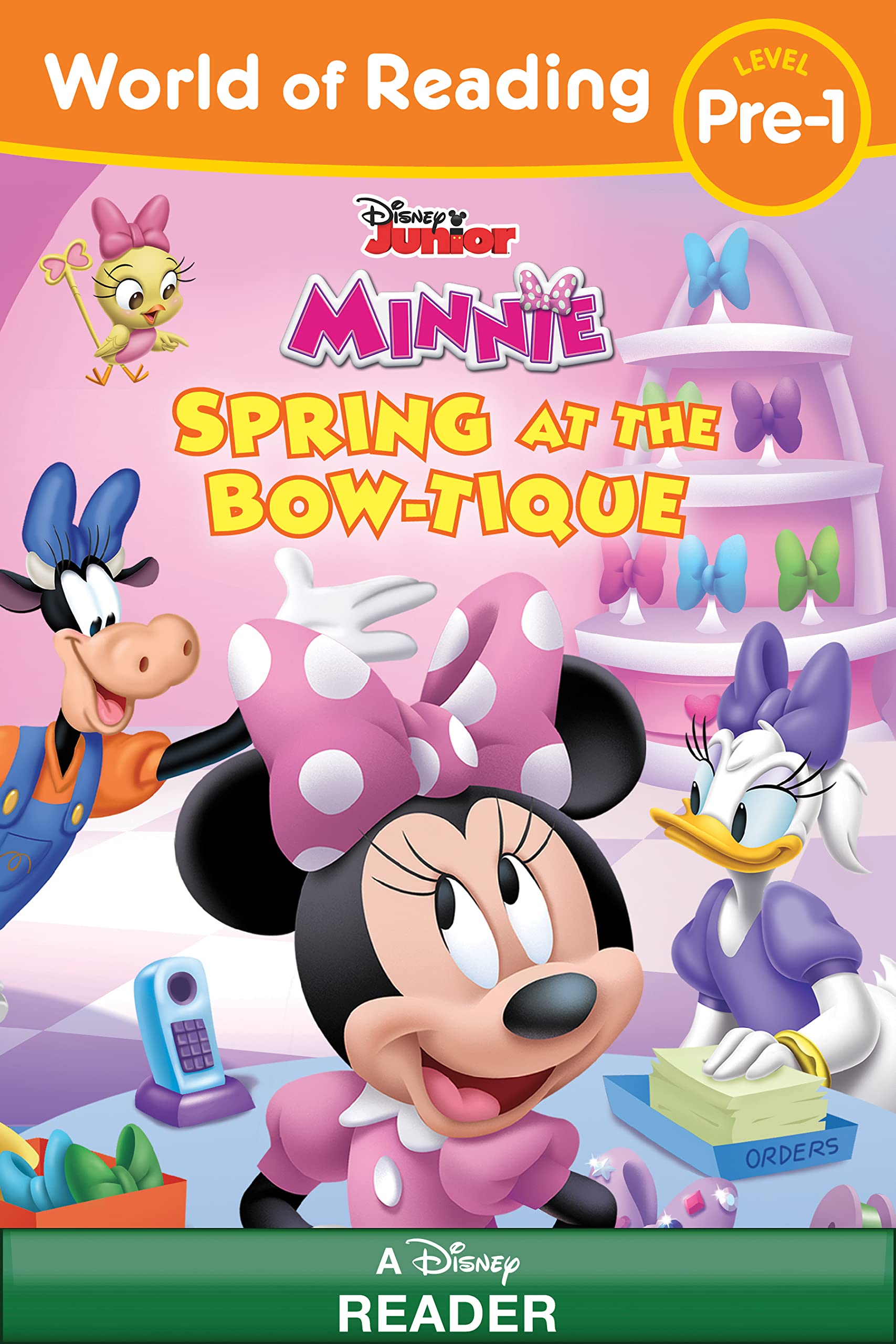 World of Reading: Disney Junior Minnie Spring at the Bow-tique