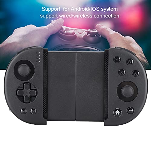 Wireless Gamepad, ABS Wireless Gamepad Portable Foldable for Android/iOS