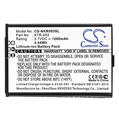 NUBODI Replacement for Battery KTR-003 MWH710A01, New 3DS, NN3DS