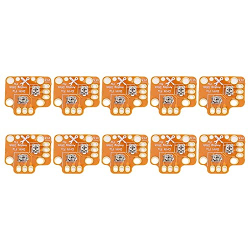 Gamepad Joystick Drift Repair Board, 10Pcs Gold Universal Game Controller Drift Fix Mod Durable for Game Controller