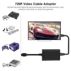 DAUERHAFT Game Console HDMI Converter, Game Console Cable Converter No Delay for TV