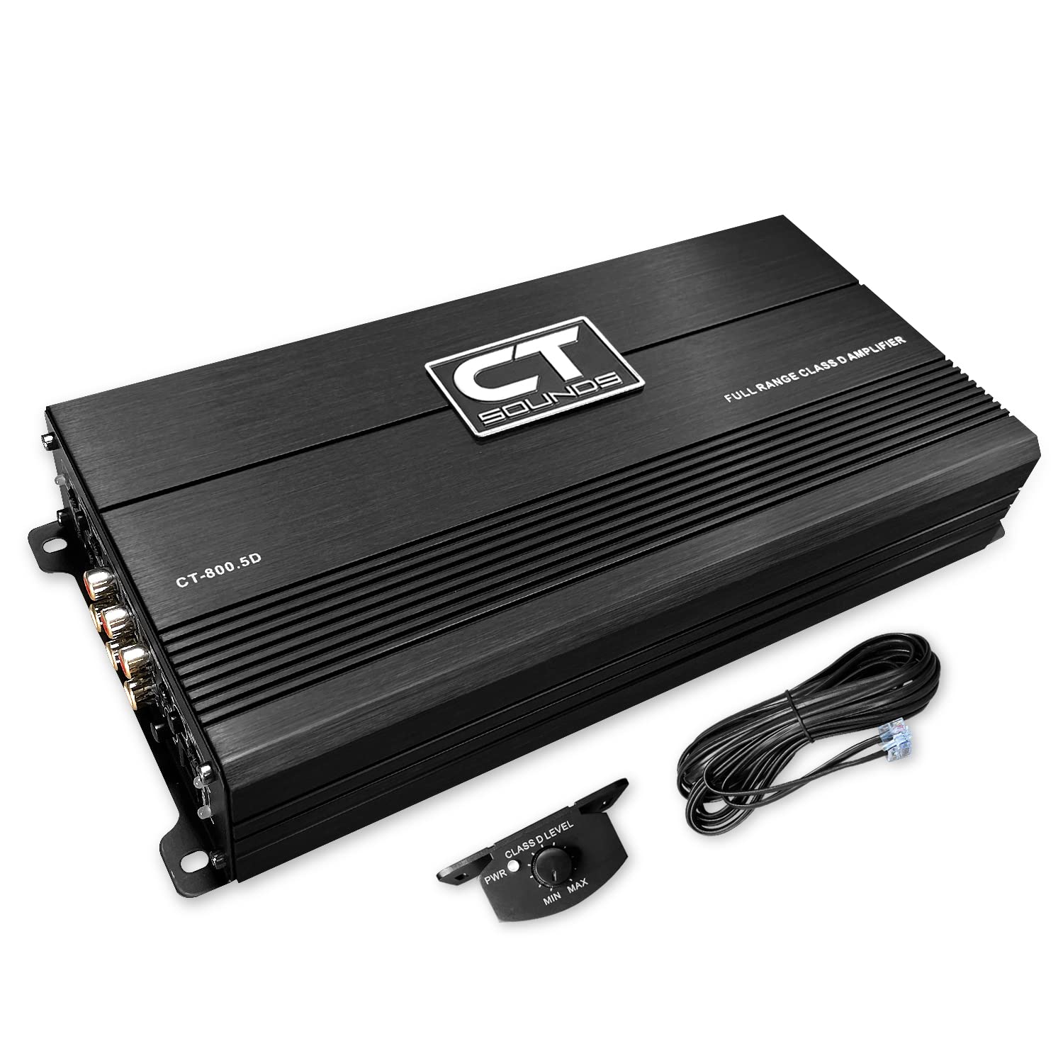 CT Sounds CT-800.5D 1000 Watt Full-Range Class D 5-Channel Car Amplifier