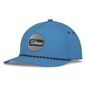 Titleist Womens Junior Boardwalk Rope Golf Hat Baseball Cap, Reef Blue/Black