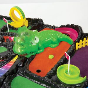 Game Zone Arcade Mini Golf - Interactive Tabletop Mini Golf Game with 9 Holes and Moving Obstacles for 1-4 Players Ages 6+ - Perfect for Family Nights!