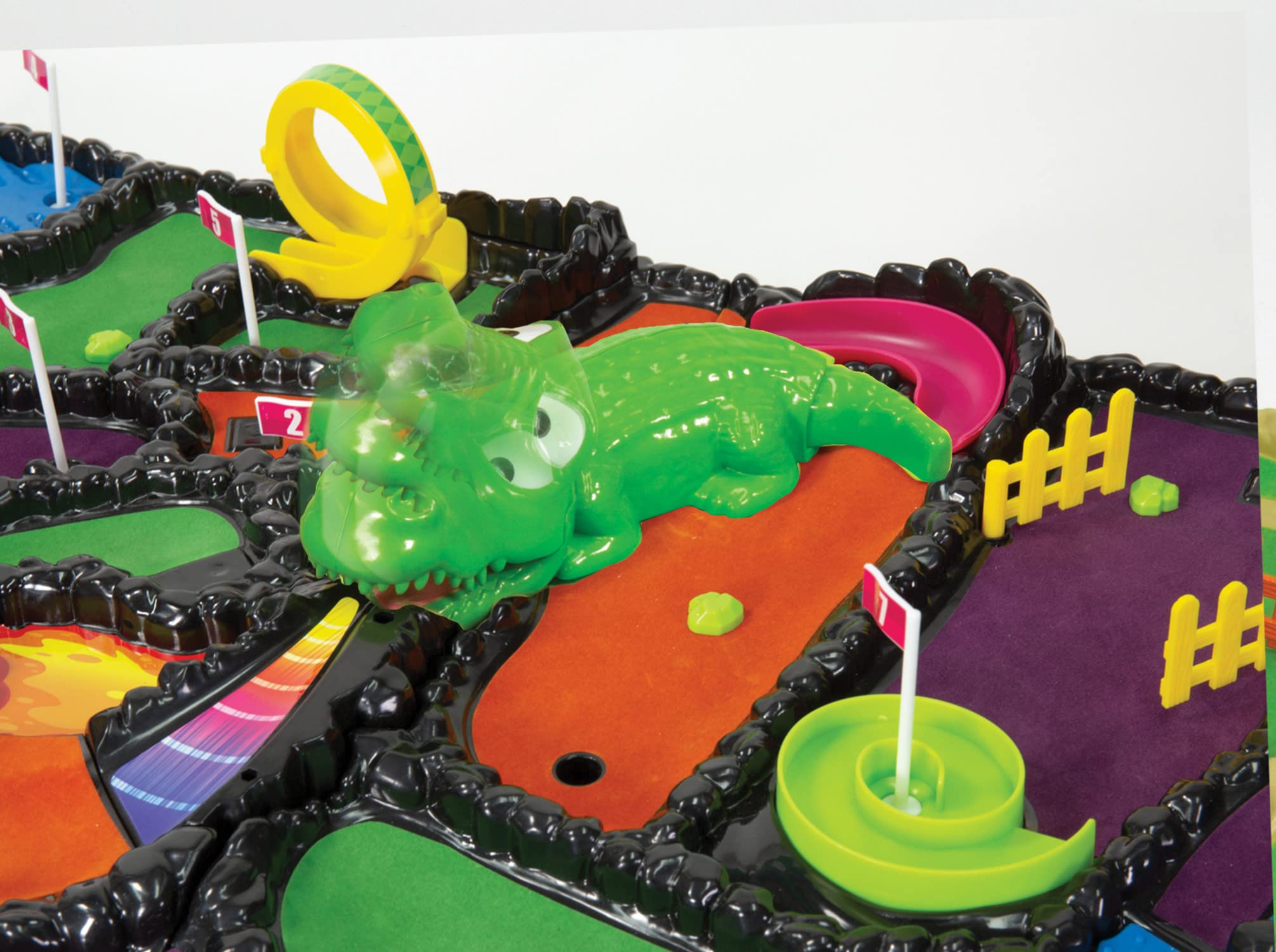 Game Zone Arcade Mini Golf - Interactive Tabletop Mini Golf Game with 9 Holes and Moving Obstacles for 1-4 Players Ages 6+ - Perfect for Family Nights!