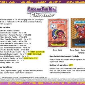 2022 Topps Garbage Pail Kids Chrome Series 5 Hobby