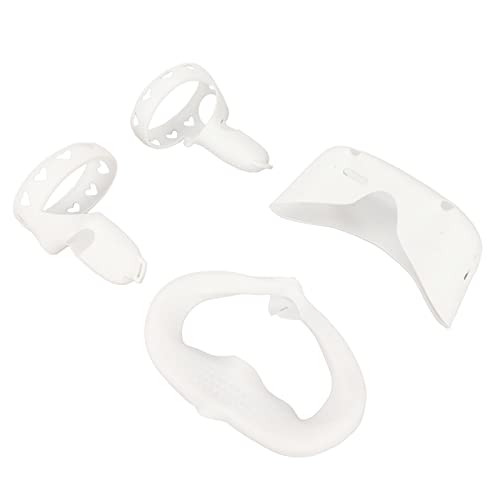 VR Shell Cover, Silicone VR Grip Face Eye Cover Precise Size Protective for VR Accessories