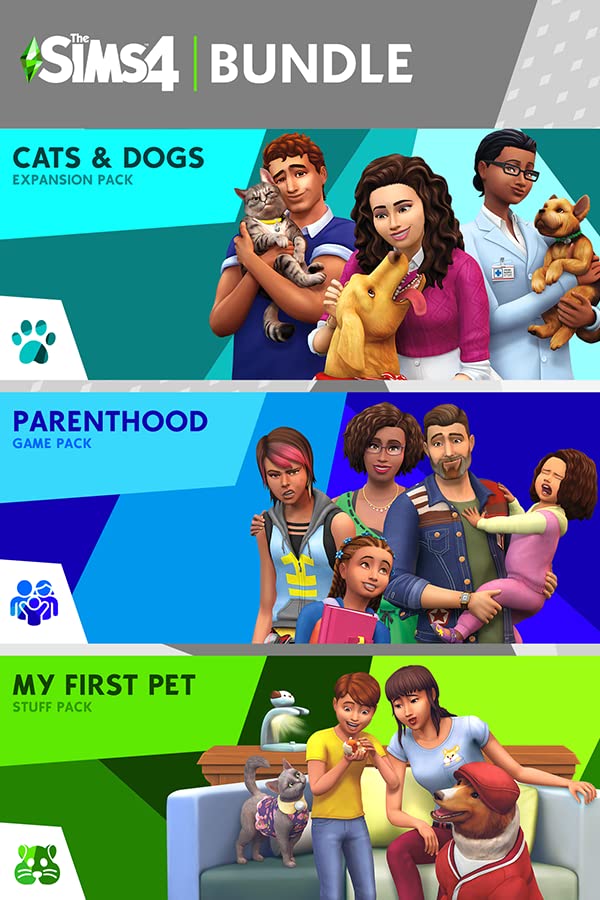 The Sims 4 Pet Lovers Bundle - PC [Online Game Code]