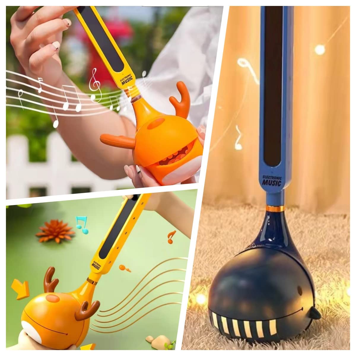 GUCHENSHAN This is a Magical Music Toy, an Electronic Instrument That can Produce Wonderful Sounds and Bring Kid a Different Gaming Experience. It is The Best Gift for Kids(Yellow Elk)