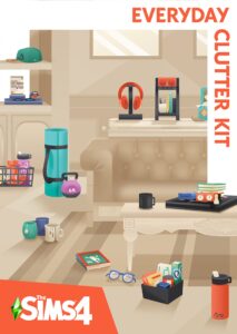 the sims 4 everyday clutter kit - pc [online game code]