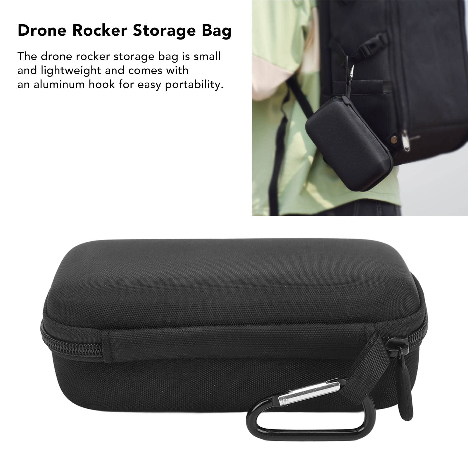 Pilipane Drone Joystick Carrying Case wearShockproof Portable Rocker Storage Bag Handbag for dj 1 Motion Controllers Accessories, Drone Rocker Storage Bag Joystick Carrying Case for Avata Contro