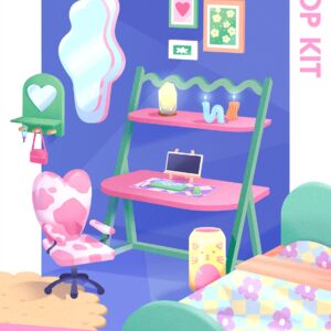 The Sims 4 Pastel Pop Kit - PC [Online Game Code]