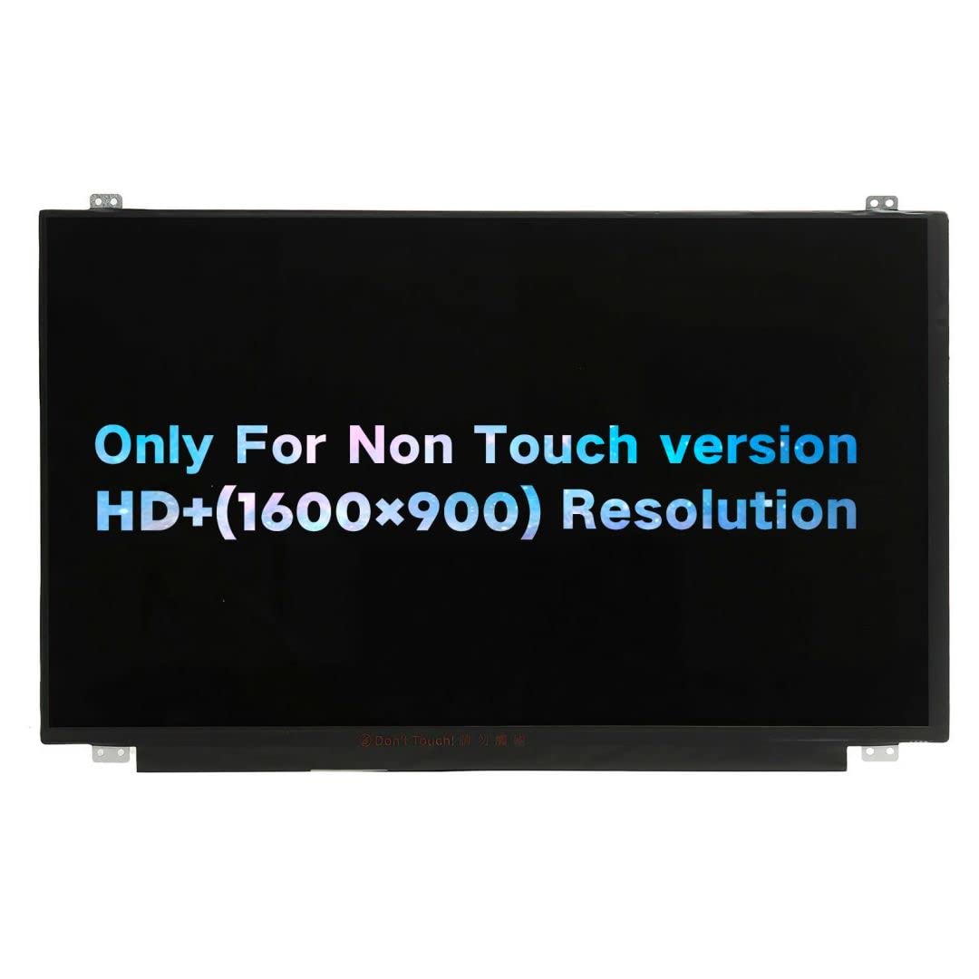 Daplinno 17.3" Screen Replacement for HP 17-BY0026DS 17-BY0027DS 17-BY0028DS 17-BY0029DS LCD Display Panel 60Hz 30 pins HD+ (1600×900) (Only for Non Touch Version)