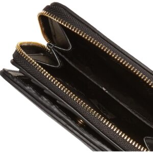 Anne Klein AK Small Curved Wallet, Black