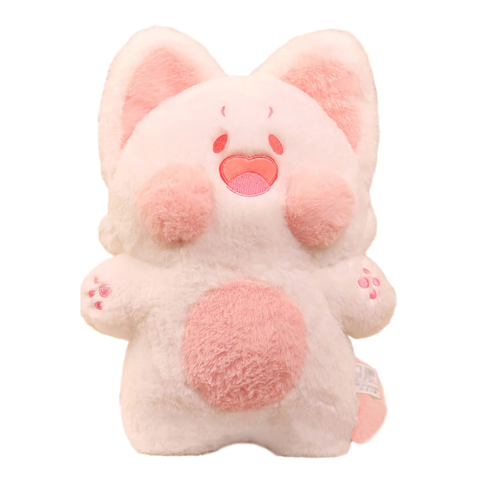 Alwoligag Cat Plush Kawaii Toy,Cat Stuffed Animals,Pillow Cat Soft Pillow, Cute Cat Plushies Gift for Girlfriend and Kids(12 inch)