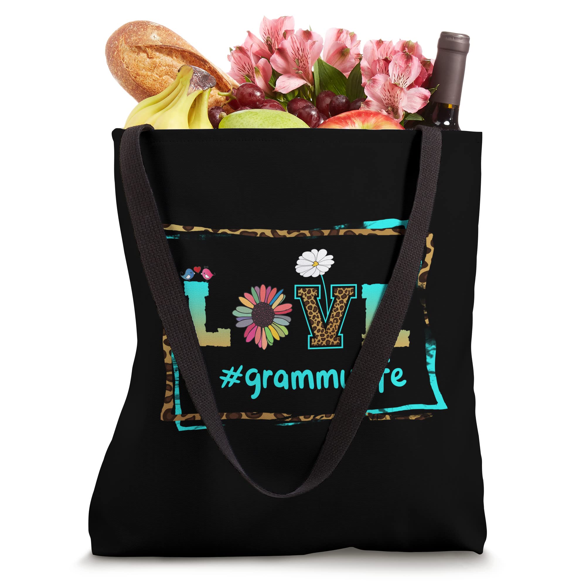 Womens Love Grammy Life Grammy Love for Grandmother Summer M Tote Bag