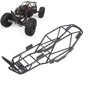 RC Roll Cage, Metal RC Frame Body Chassis Upgrade Part Car Model Accessories for SCX10 1/10 RC Car Crawler Model Toys