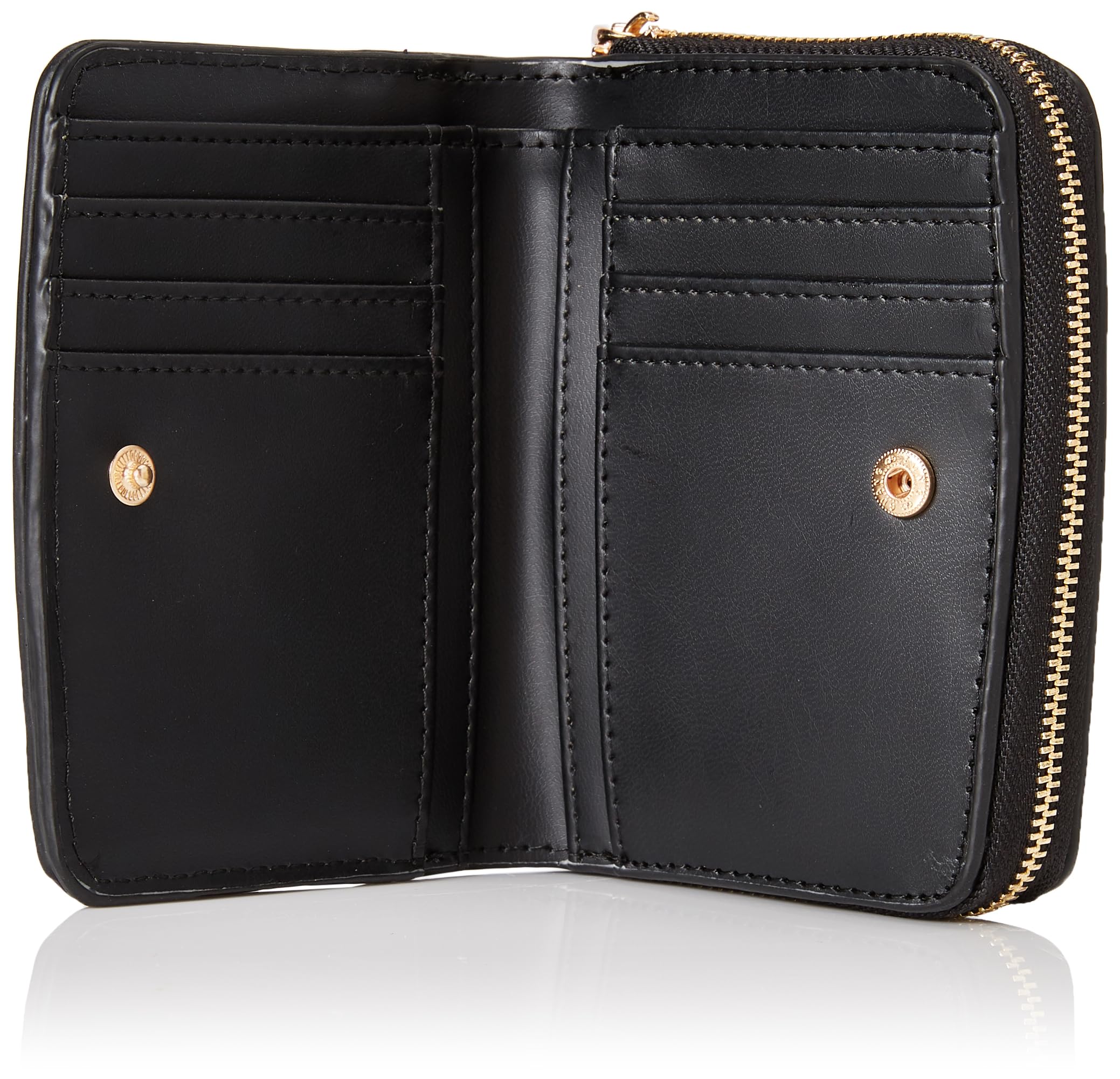 Anne Klein AK Small Curved Wallet, Black