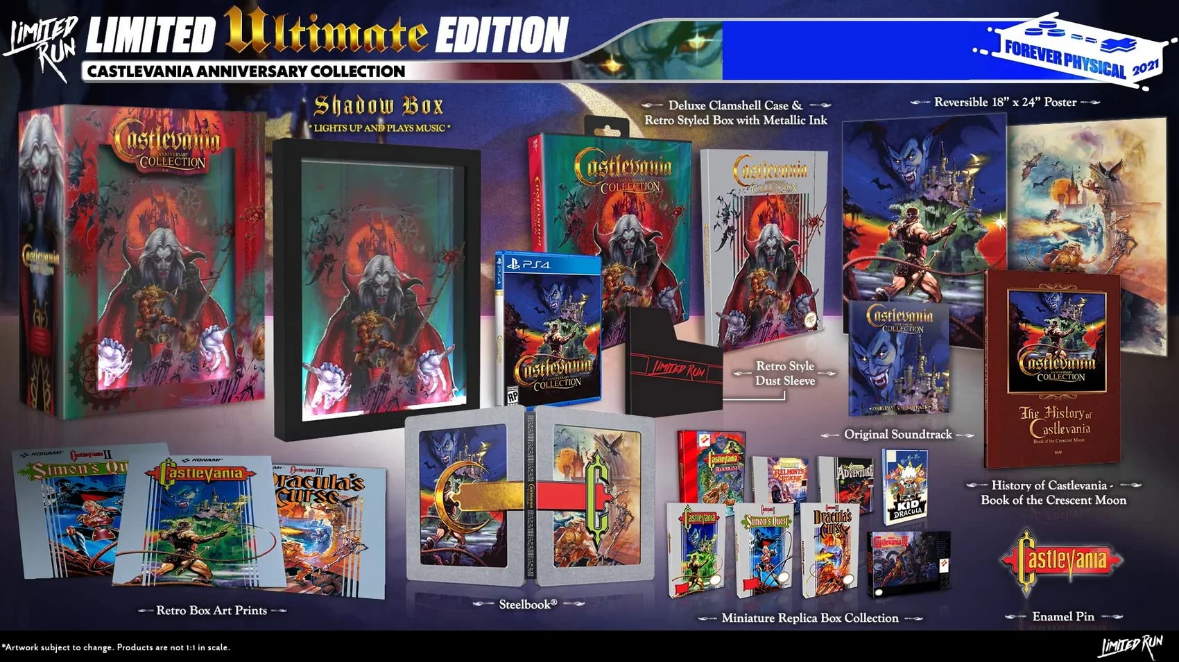 Castlevania: Anniversary Collection (Ultimate Edition Limited Run #405) - For PlayStation 4