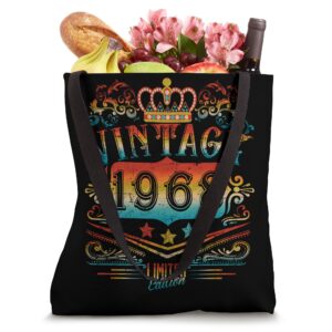 56 Year Old Gifts Vintage 1968 56th Men Women 56th Birthday Tote Bag