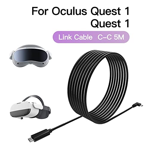 JRSHOME 16ft USB 3.2 Gen 1 Type-C-C Cable for Oculus Quest 1/Oculus Quest 2 Link Cable for Gaming on PC