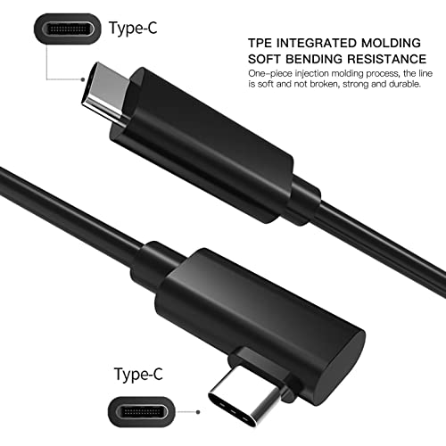 JRSHOME 16ft USB 3.2 Gen 1 Type-C-C Cable for Oculus Quest 1/Oculus Quest 2 Link Cable for Gaming on PC