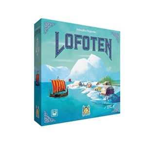 pearl games lofoten board game | viking themed strategy game | hand management game | competitive two player game for kids and adults | ages 12+ | 2 players | average playtime 40 minutes