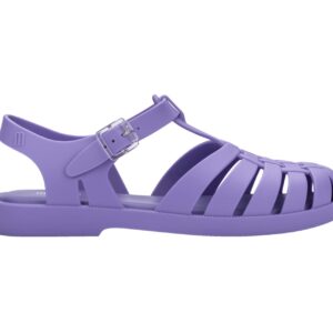 Melissa Possession Jelly Sandal for Women - The Iconic 90s Original Jelly Shoe, Fisherman’s Sandal with Adjustable Strap and Side Buckle, Lilac, 7