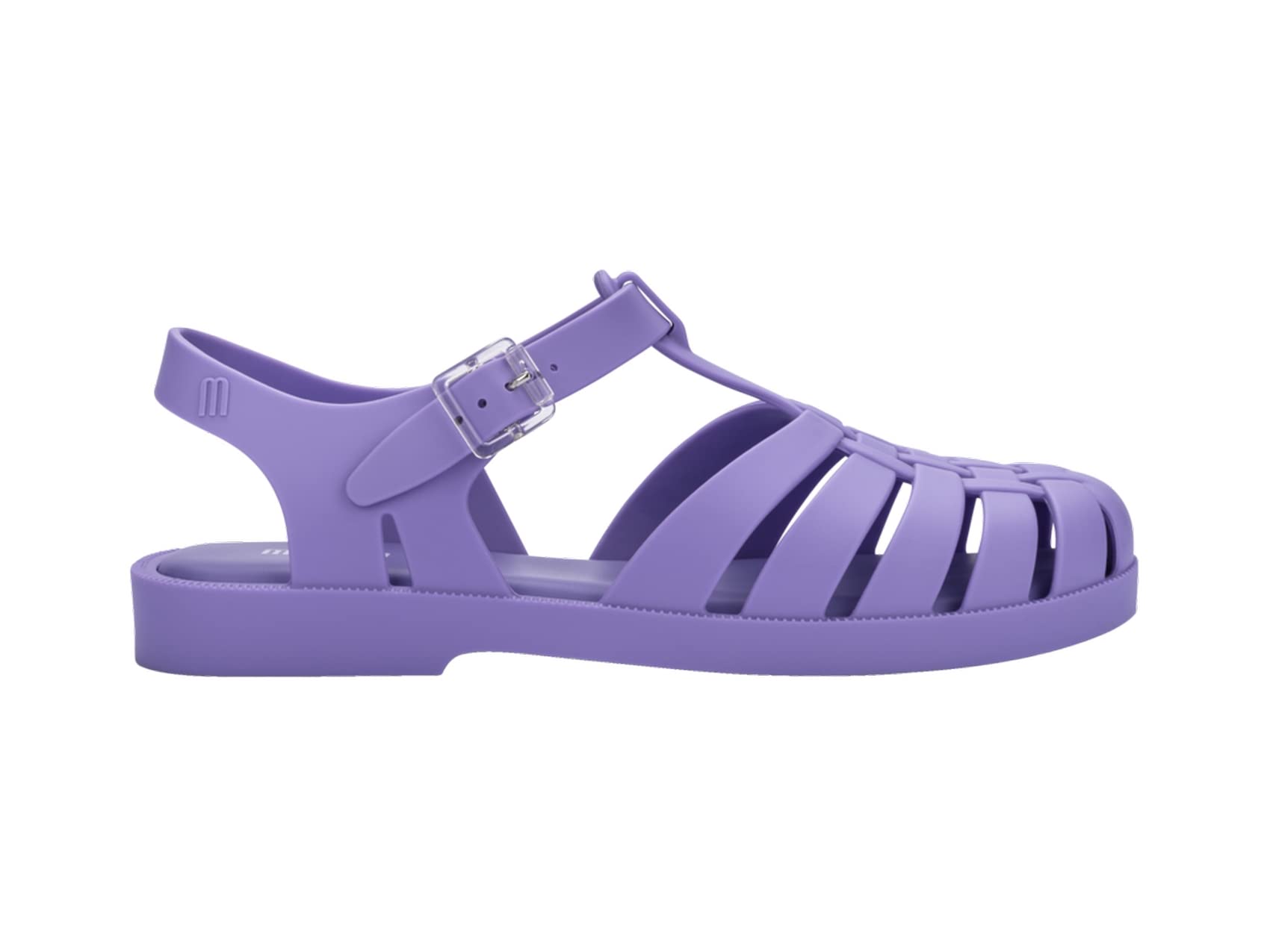 Melissa Possession Jelly Sandal for Women - The Iconic 90s Original Jelly Shoe, Fisherman’s Sandal with Adjustable Strap and Side Buckle, Lilac, 7