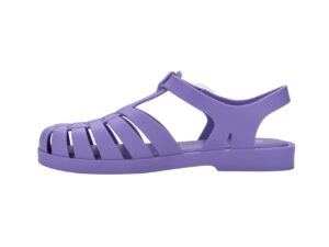 melissa possession jelly sandal for women - the iconic 90s original jelly shoe, fisherman’s sandal with adjustable strap and side buckle, lilac, 7