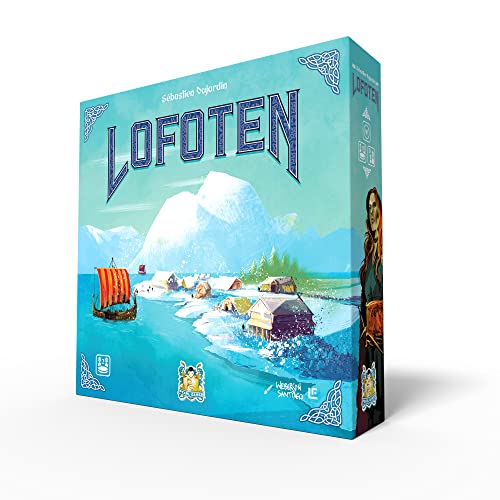 Pearl Games Lofoten Board Game | Viking Themed Strategy Game | Hand Management Game | Competitive Two Player Game for Kids and Adults | Ages 12+ | 2 Players | Average Playtime 40 Minutes