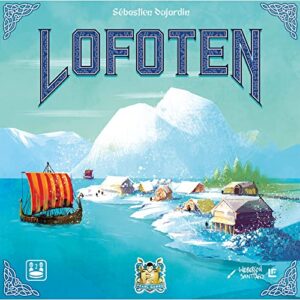 Pearl Games Lofoten Board Game | Viking Themed Strategy Game | Hand Management Game | Competitive Two Player Game for Kids and Adults | Ages 12+ | 2 Players | Average Playtime 40 Minutes