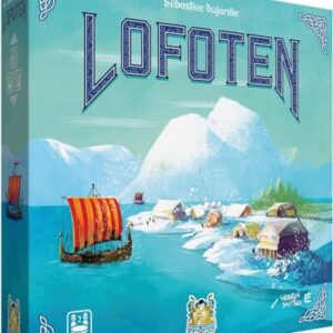 Pearl Games Lofoten Board Game | Viking Themed Strategy Game | Hand Management Game | Competitive Two Player Game for Kids and Adults | Ages 12+ | 2 Players | Average Playtime 40 Minutes