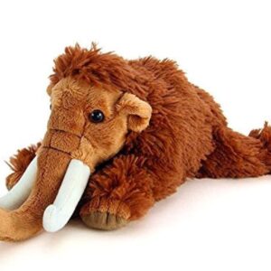 TAMMYFLYFLY Lifelike Woolly Mammoth Plush,13" Mammoth Stuffed Animal,Soft Elephant Plush Toy, Stuffed Toy,Cuddly Toys (30cm)