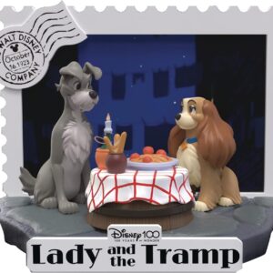 Disney 100 Years of Wonder: Lady & The Tramp DS-136 D-Stage Statue