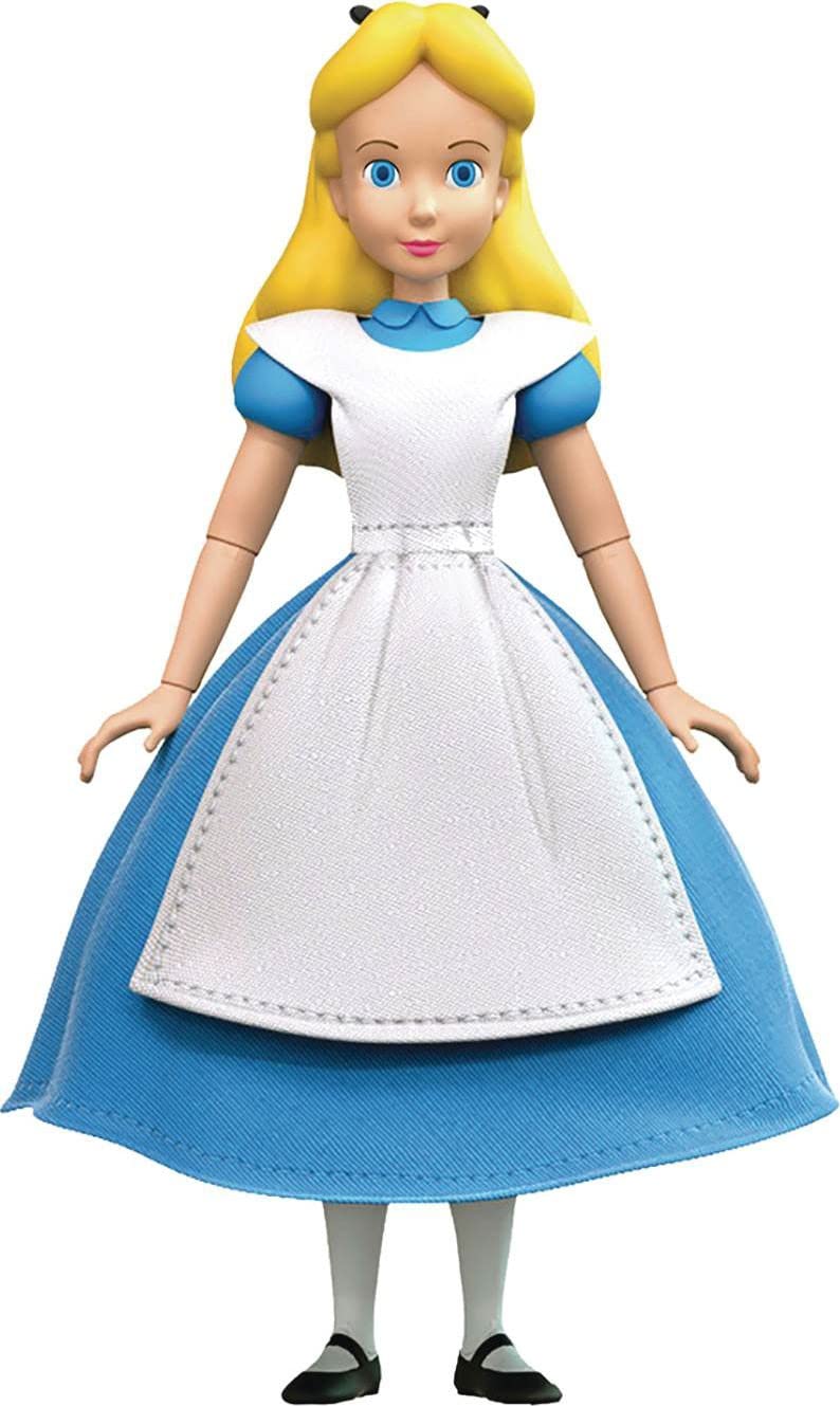 Super7 Ultimates! Disney Alice in Wonderland - 7" Disney Action Figure with Accessories Classic Disney Collectibles and Retro Toys