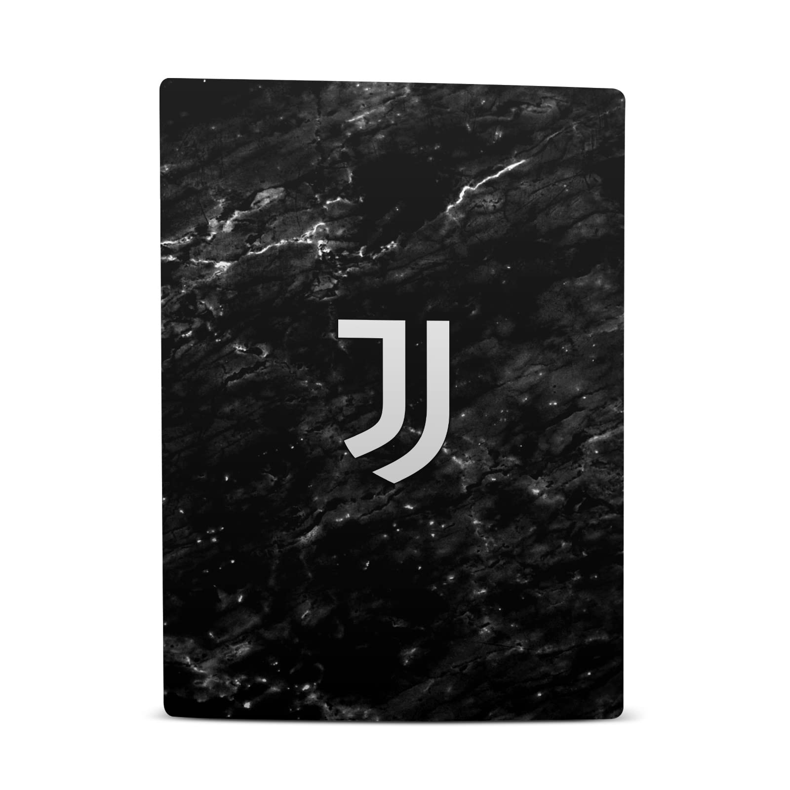 Head Case Designs Officially Licensed Juventus Football Club Black Marble Art Vinyl Faceplate Gaming Skin Decal Compatible With Sony PlayStation 5 PS5 Digital Edition Console and DualSense Controller