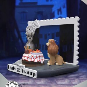 Disney 100 Years of Wonder: Lady & The Tramp DS-136 D-Stage Statue